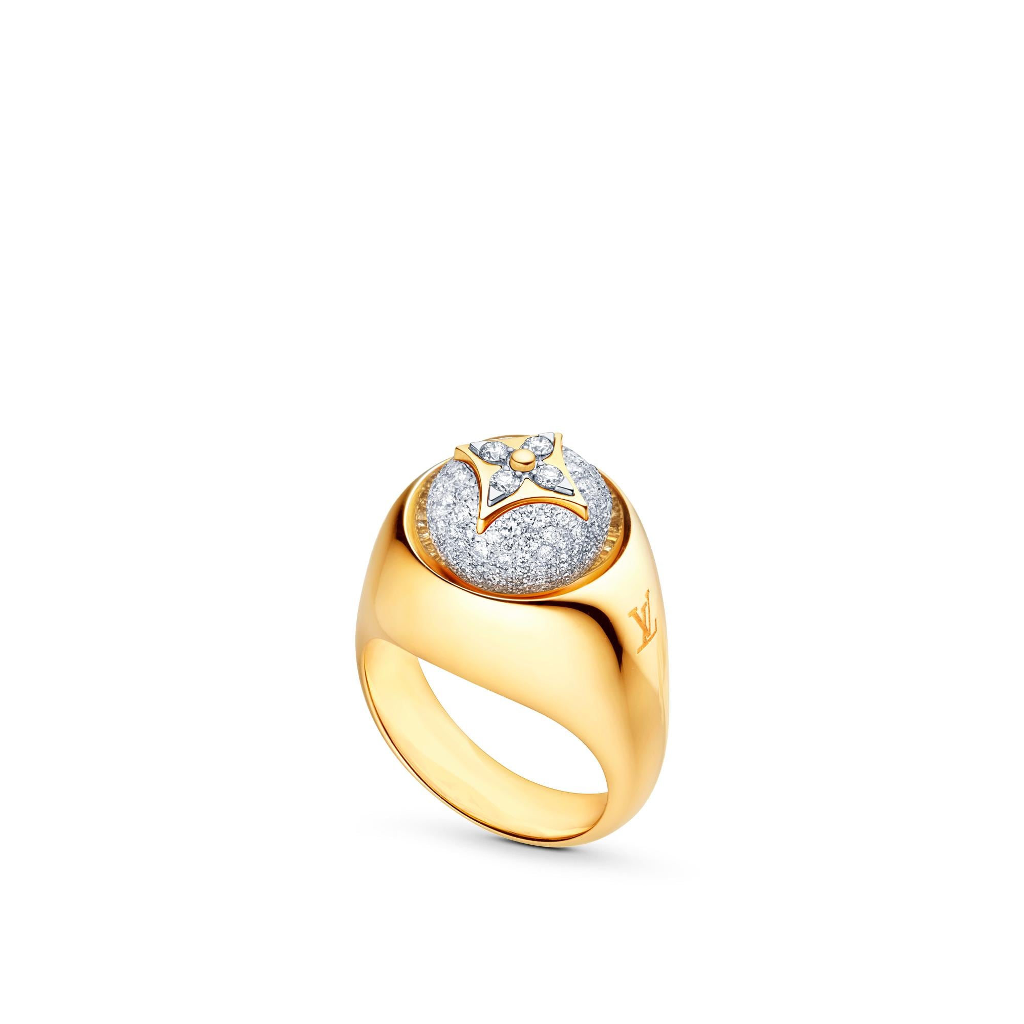 Bague chevaliere louis online vuitton